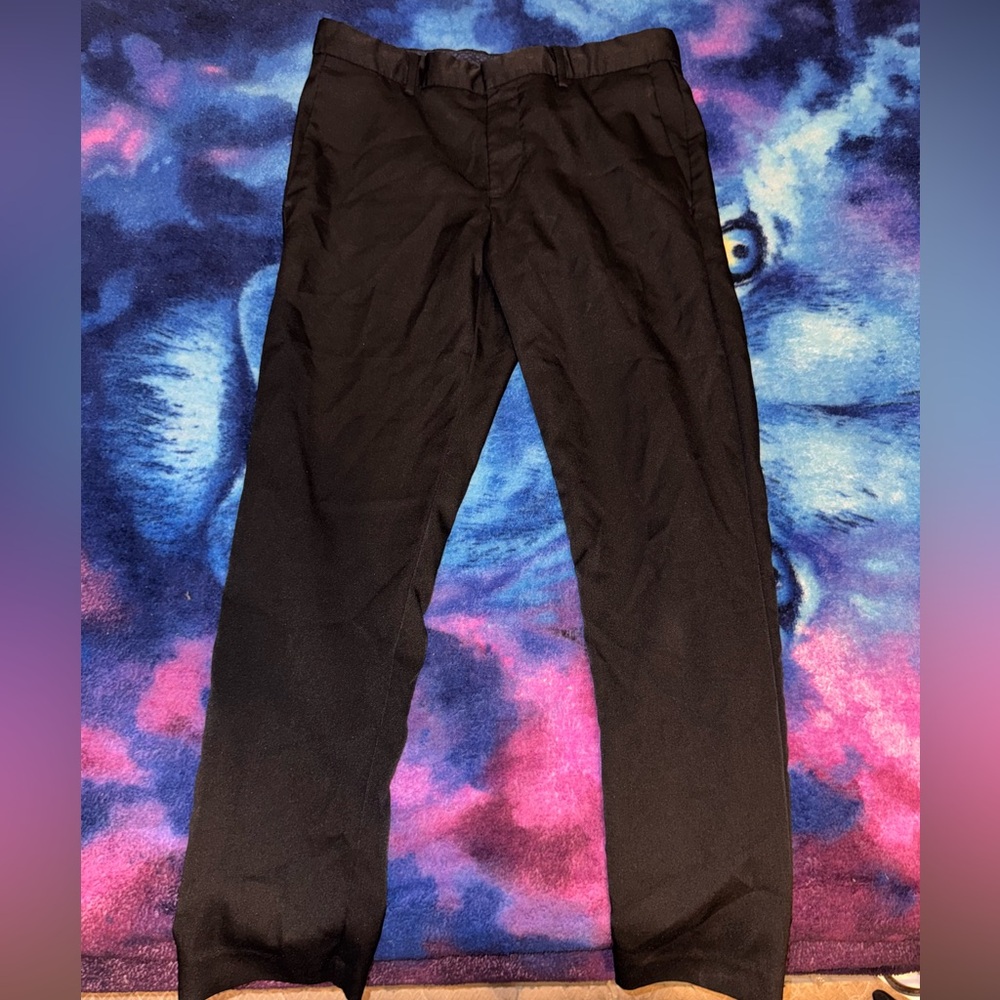 Classic Black Men's Dress Pants